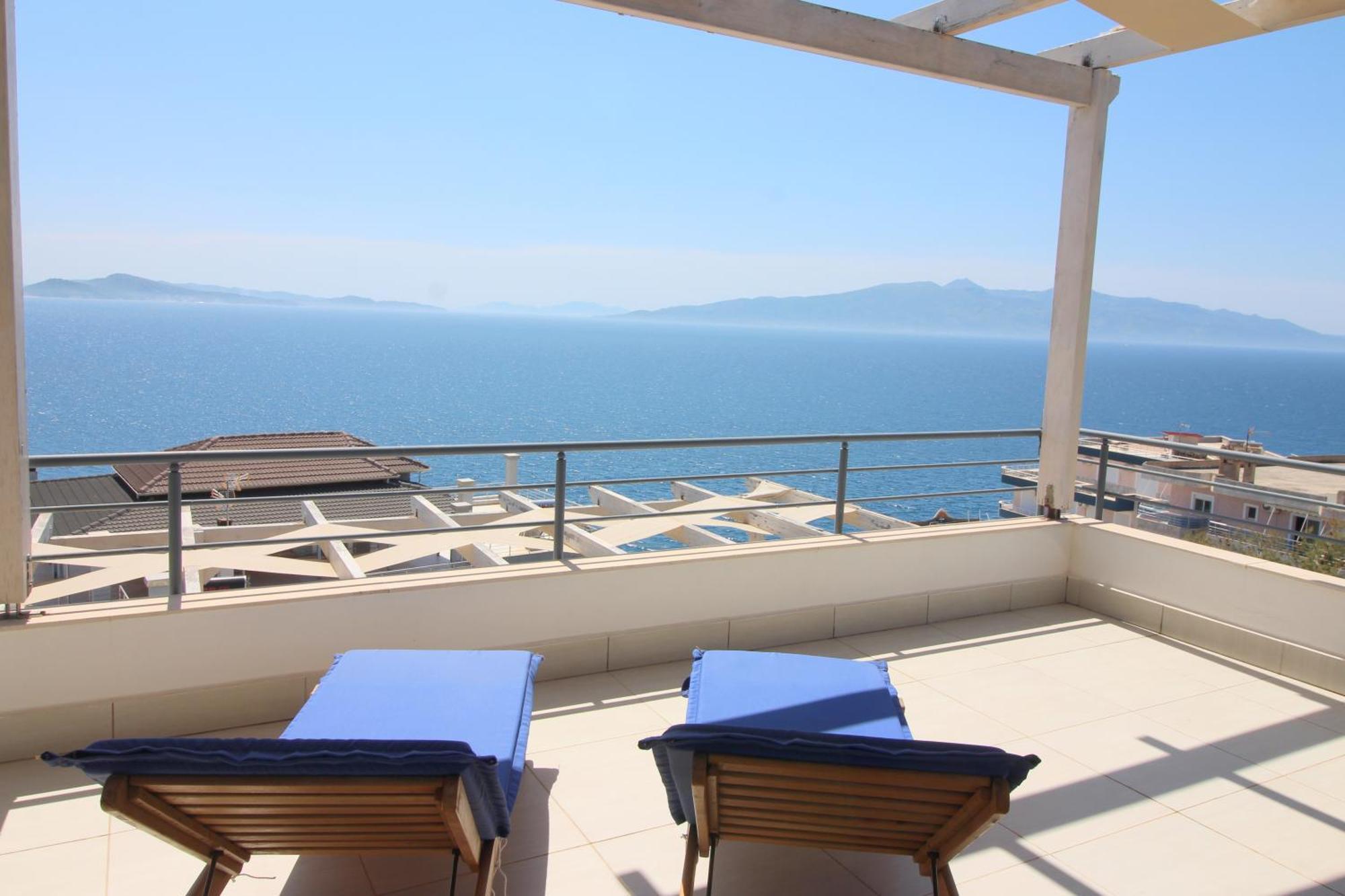 Blue Residence Saranda Dış mekan fotoğraf